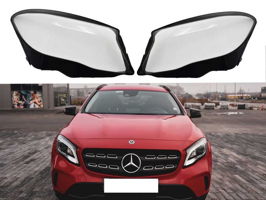 Комплект стъкла за фарове на Mercedes GLA X156 Face , Mercedes GL X166