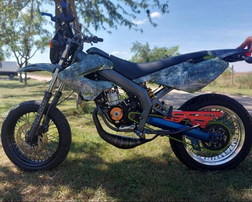 PitBike Enduro strada circuit Derbi Senda 2014 88cc schimb cu ATV