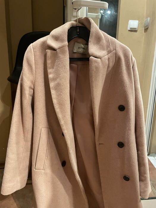 Дълго Палто Baby Pink