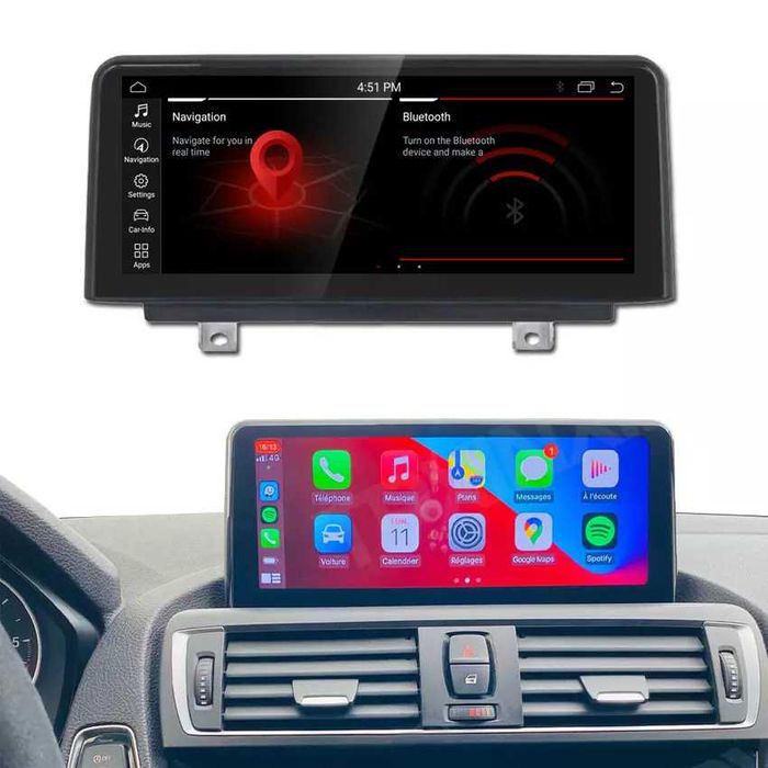 Navigatie BMW Seria 3 F30 F80 F31 F34 4/8 GB RAM Carplay Sim + Camera