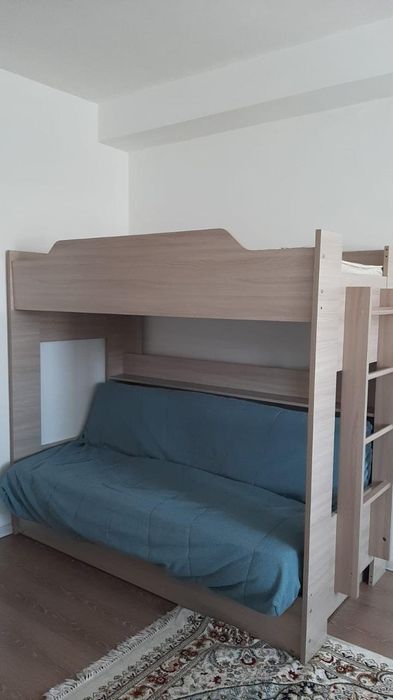 Детский двухъяросный кровать