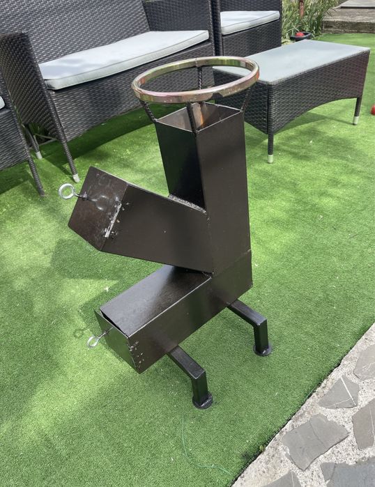 Sobă rachetă 120x120x3