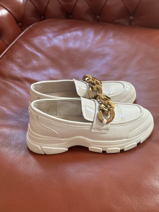 Pantofi casual de piele, Benvenuti, marimea 39, purtati o data.