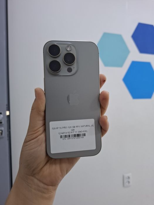 Iphone 16pro 128gb 95%