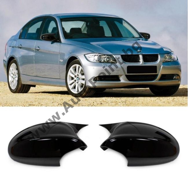Спортни Тунинг Капаци Batman Style за странични огледала на BMW E90 E