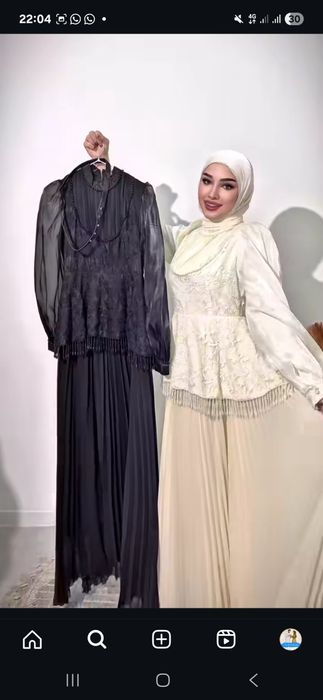 Вечерние платье.