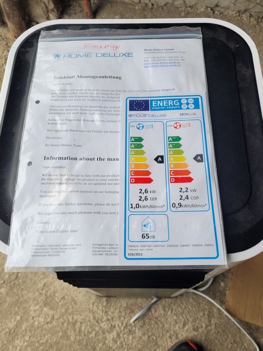 Aer condiționat-încălzitor Home Deluxe XL portabil 5 în 1