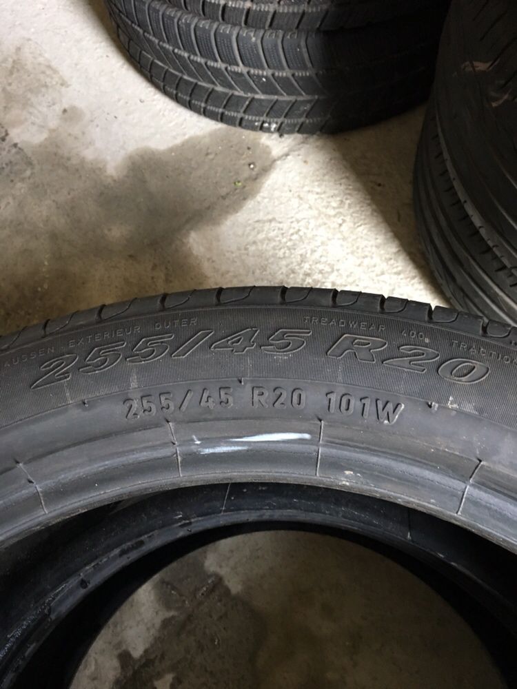 255/45/20 PIRELLI RunFlat 2бр. 5мм