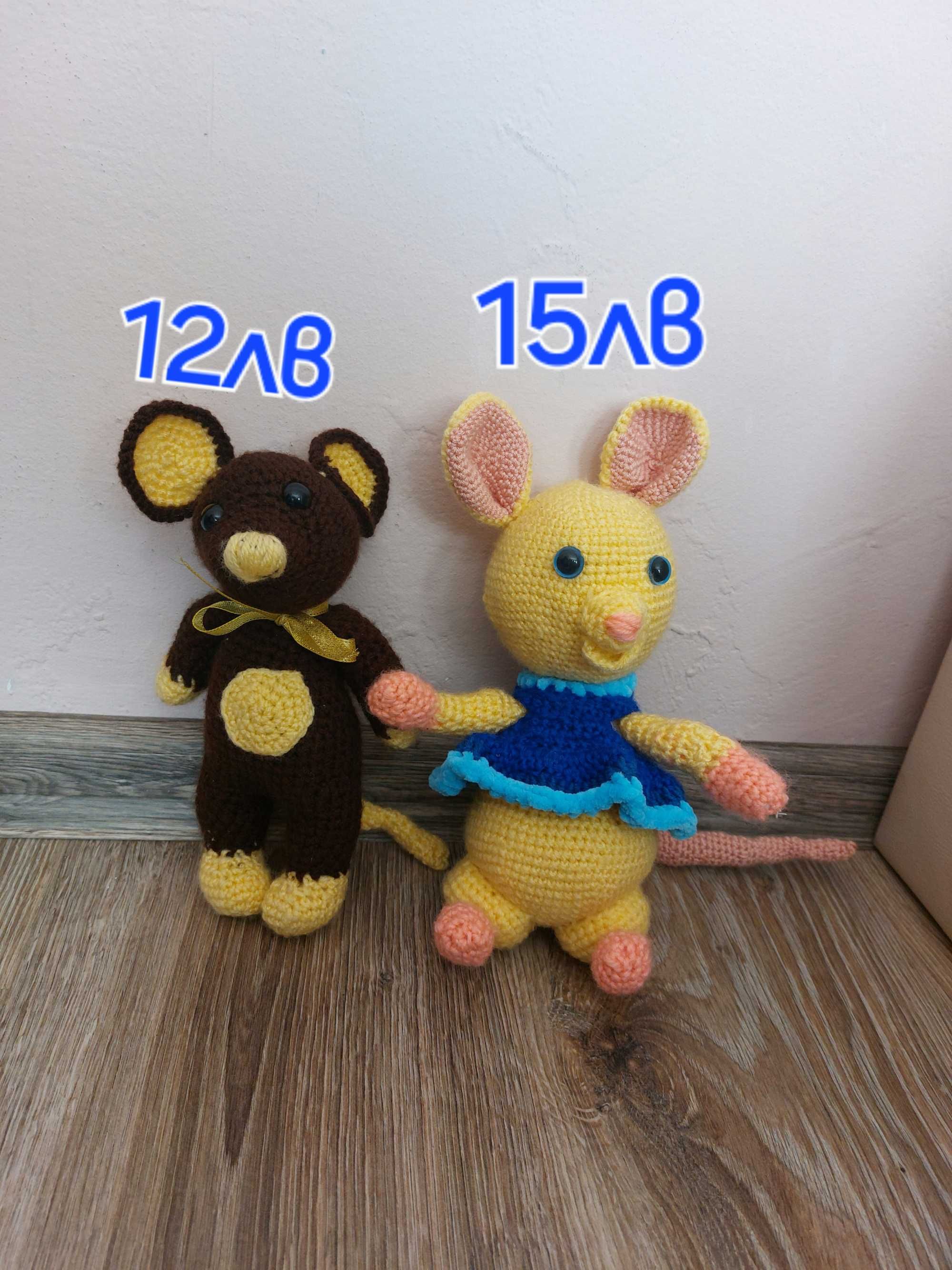 Ръчно изработени играчки от прежда