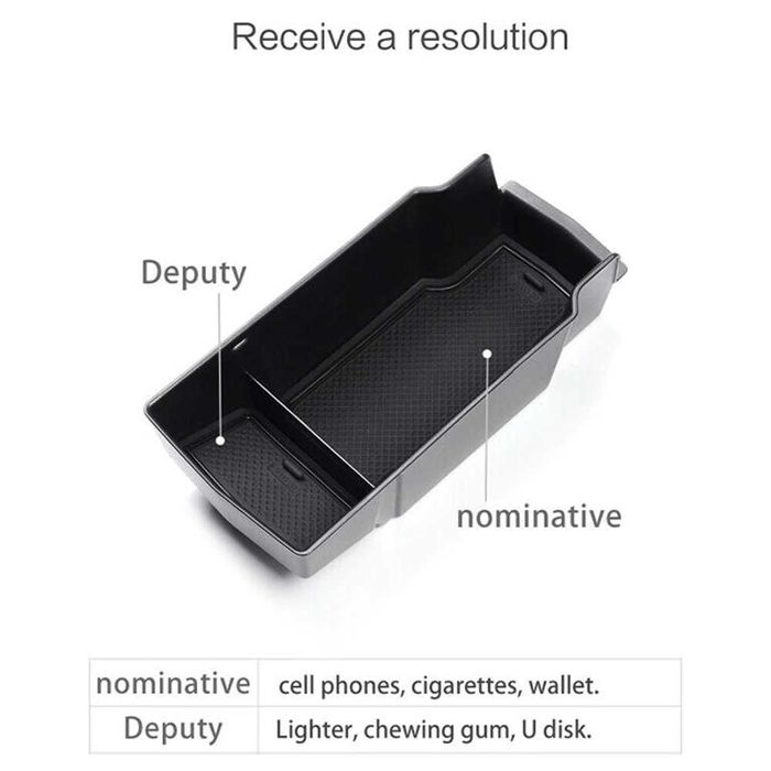 Cutie organizatoare cotieră Peugeot 208 2008 II MK2 2020 2021 2022