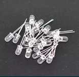 100 bucăți diode led 5 mm ,rosii