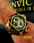 часовник INVICTA Venom Dragon Gold 52 mm, Инвикта нов
