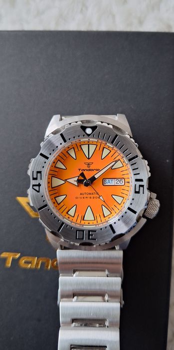 Nou! Seiko Monster homage. Ceas automatic cu Seiko NH35A.