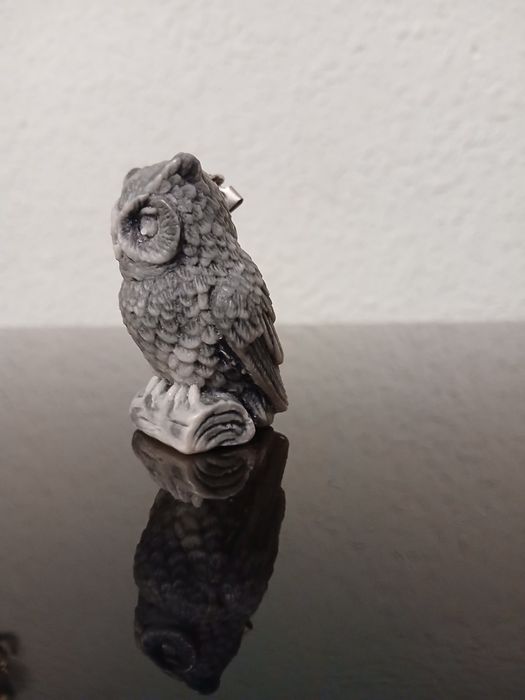 Брелок Сова из камня.