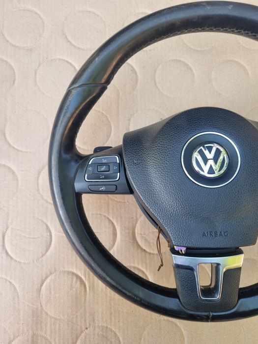 Volan cu padele VW Passat B7 CC Touran Caddy Tiguan