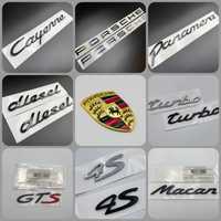 Embleme Porsche Cayenne Macan Panamera Turbo GTS 4S