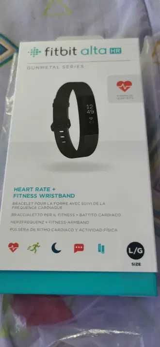 Bratara fitness Fitbit Inspire HR, Black noua sigilata