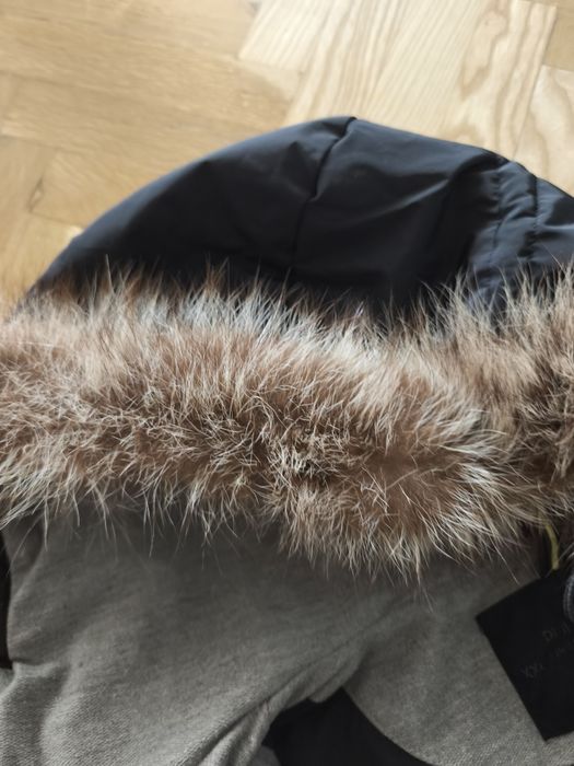 Мъжко яке Pull and Bear с естествен пух