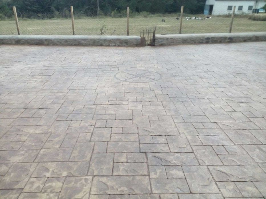 Beton amprentat  exterior
