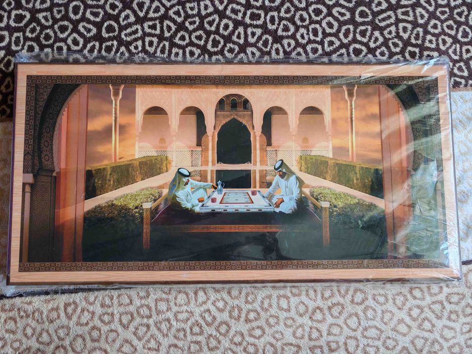 нарды большие деревянные «Два шейха»