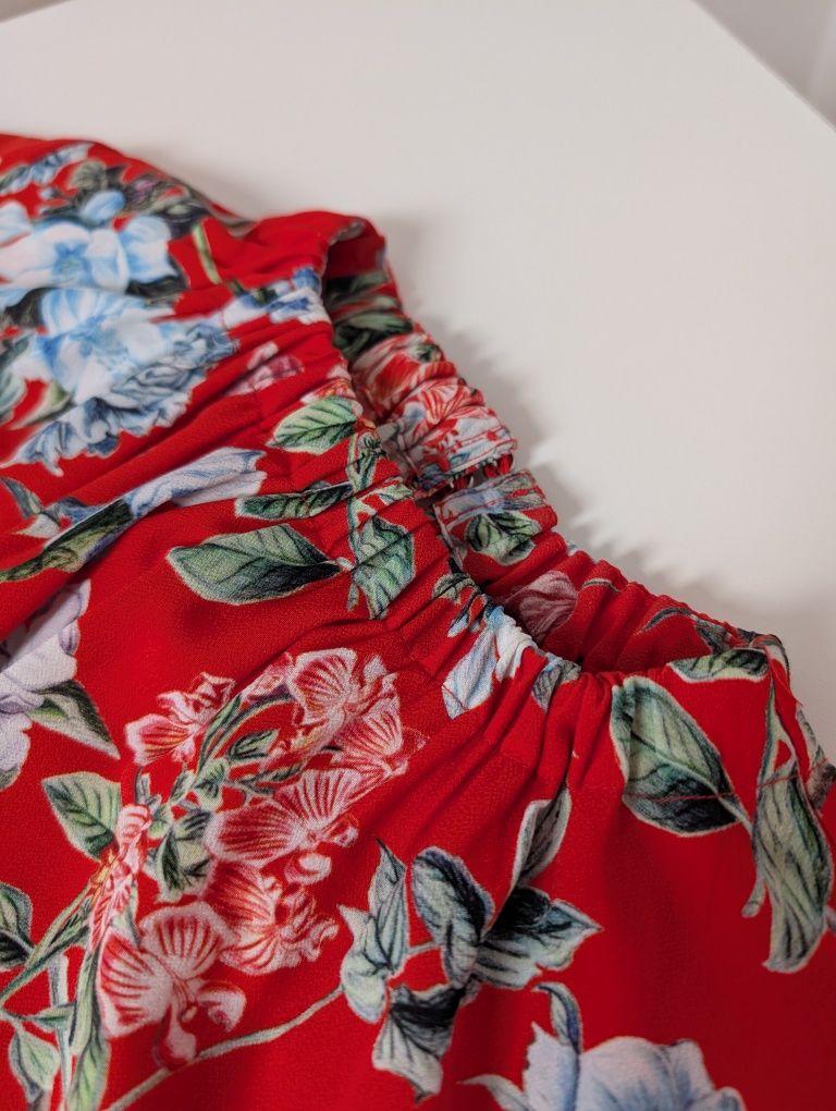 Rochie midi XS model floral, H&M