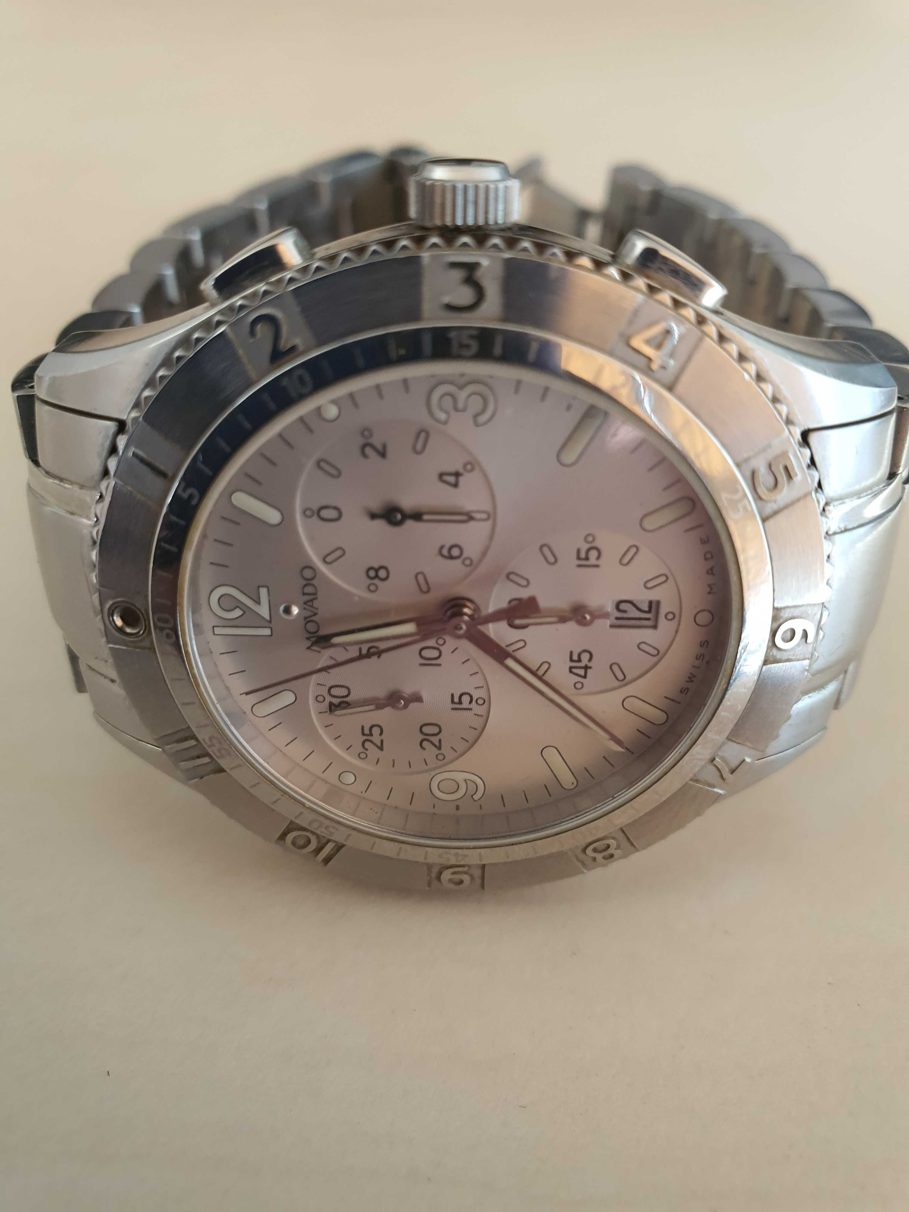 Movado Gentry Chronograph Watch - stare excelenta