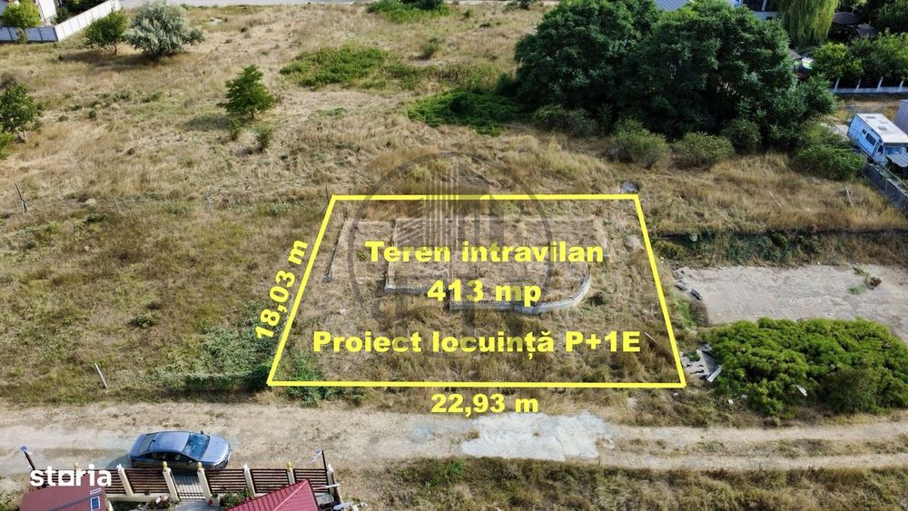 Teren intravilan de vanzare Valu lui Traian, Constanta