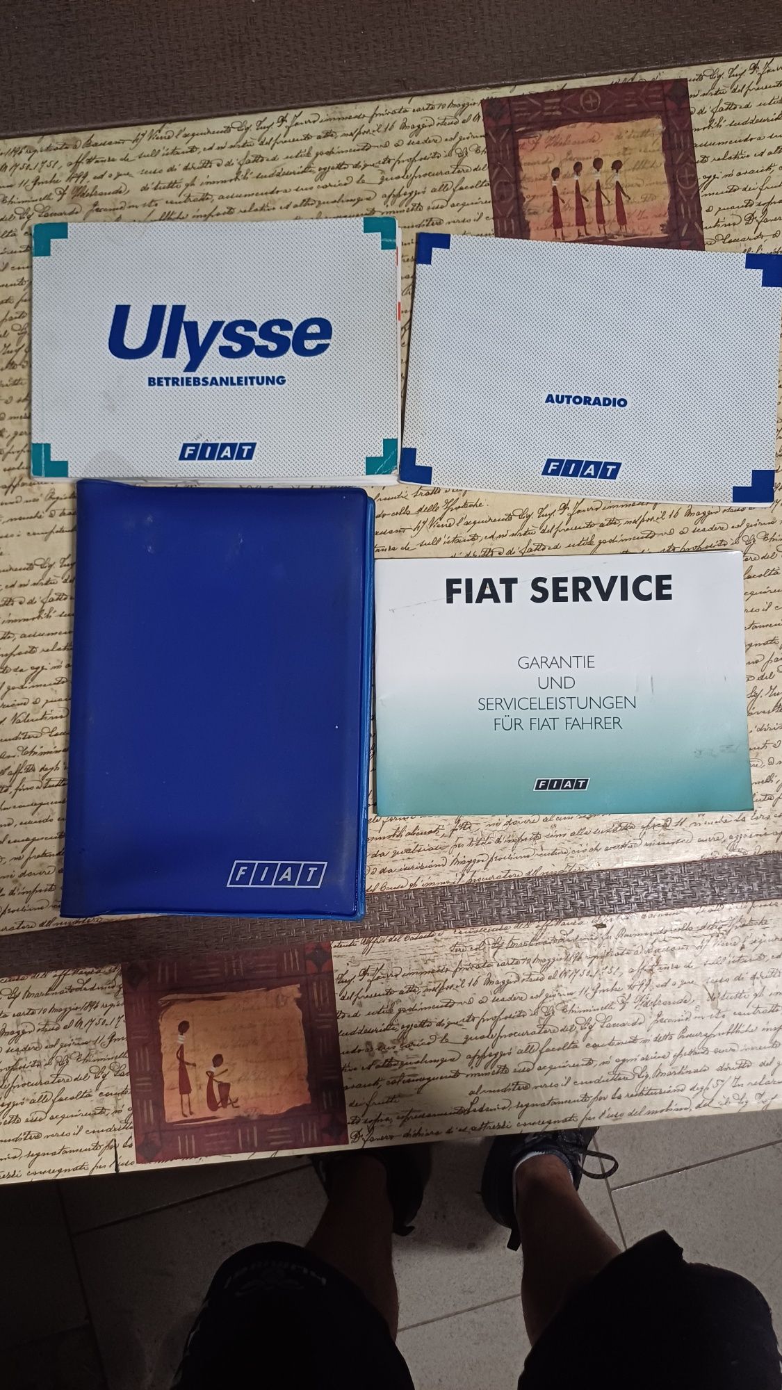 Книжки за Fiat Ulysse