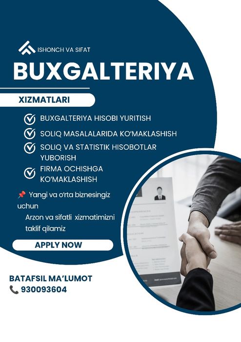 Buxgalteriya xizmatlari