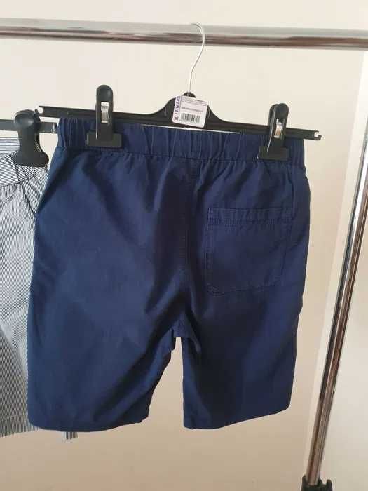 SET Pantaloni scurti/ bermude baieti din bumbac H&M mar 9/10 ani 140cm