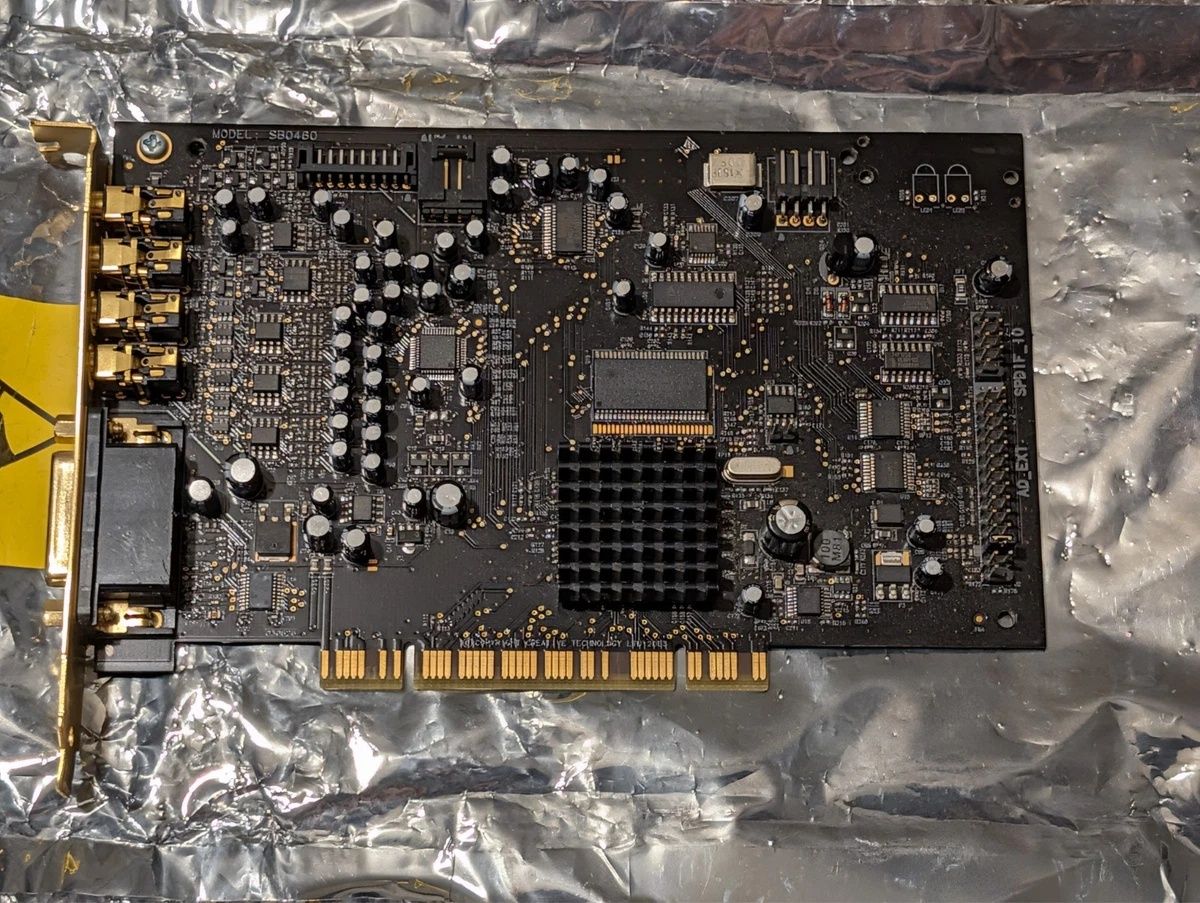 Creative Labs Sound Blaster X-Fi model SB0460
