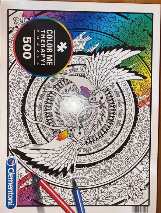 Puzzle de colorat 500 piese