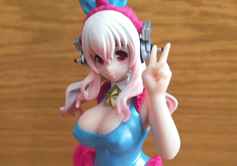 Аниме фигурка Super Sonico - Unicorn, Blue Pearl