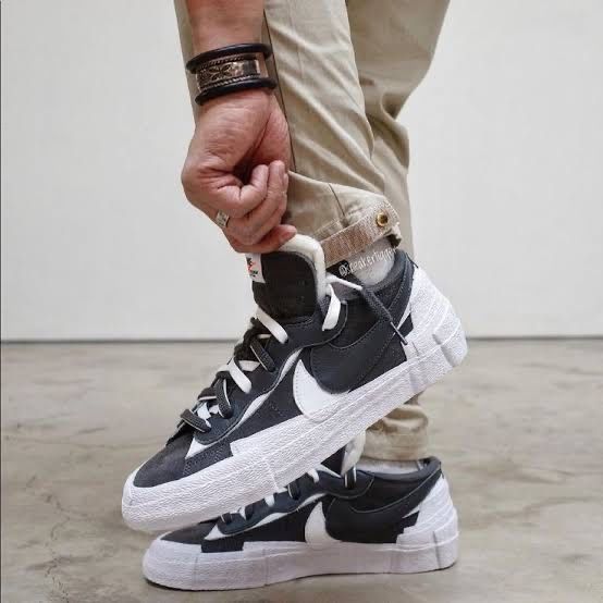 Nike Blazer Low Sacai Dark Grey