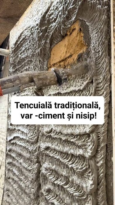 Tencuială tradițională/Renovări