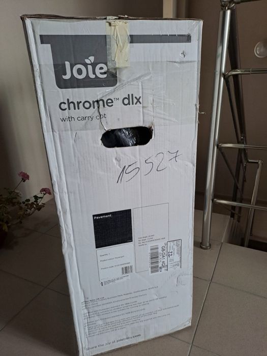 Бебешка количка 3 в 1 Joie - Chrome dlx