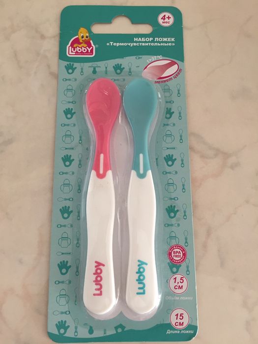 Ложки термочувствительные с 4 мес