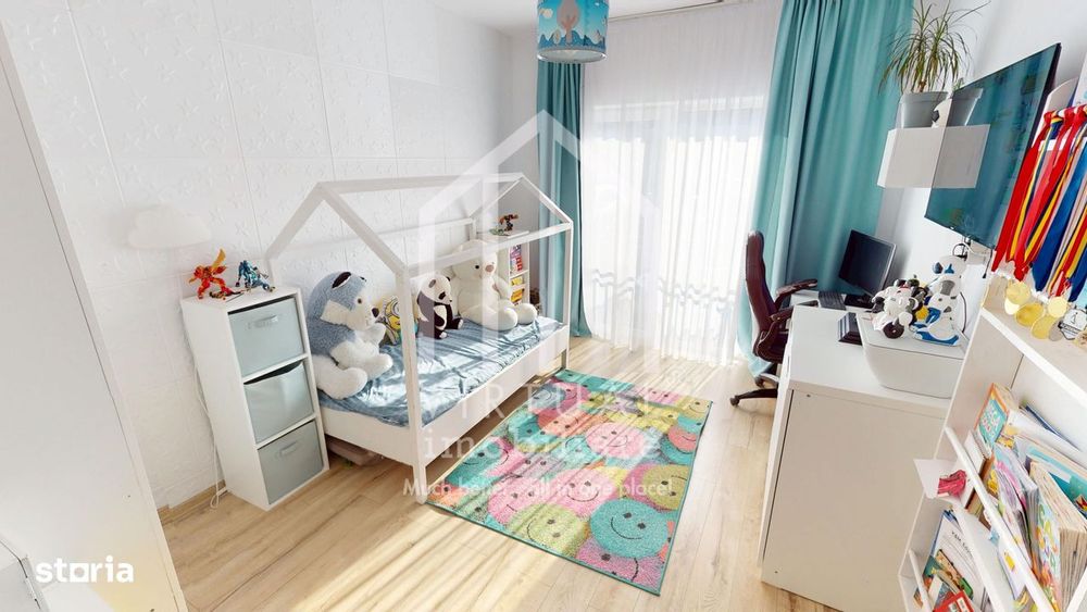 Apartament cu 3 camere si gradina 105mp, parcare, clasa energetica A