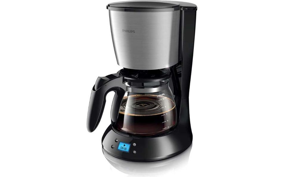 Cafetiera Philips, functie antipicurare, oprire automata, negru