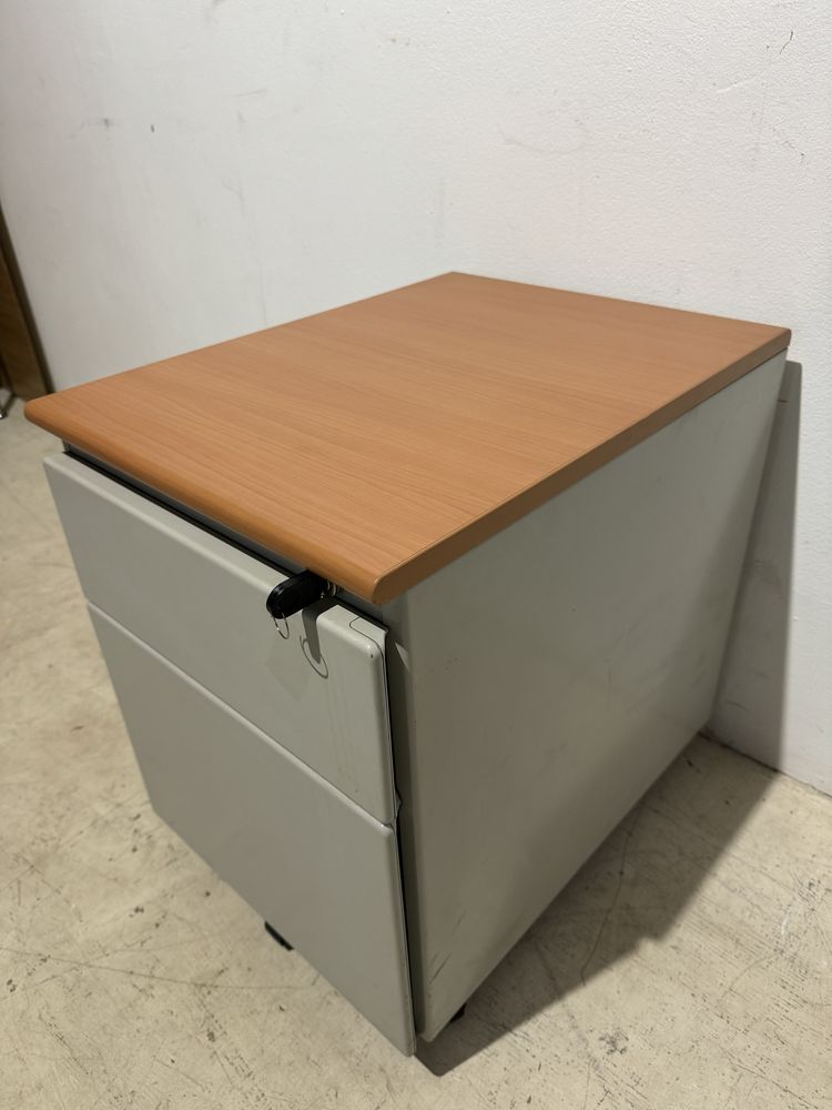 18 Buc. Rollbox Metalic Steelcase; Casetieră; Mic Dulap Birou tip Cub