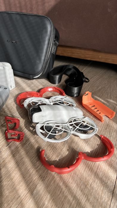 Dji NEO Fly Combo + Протектори + 2 КЕЙСА - Твърд,Мек Кейс + 3 Батерии