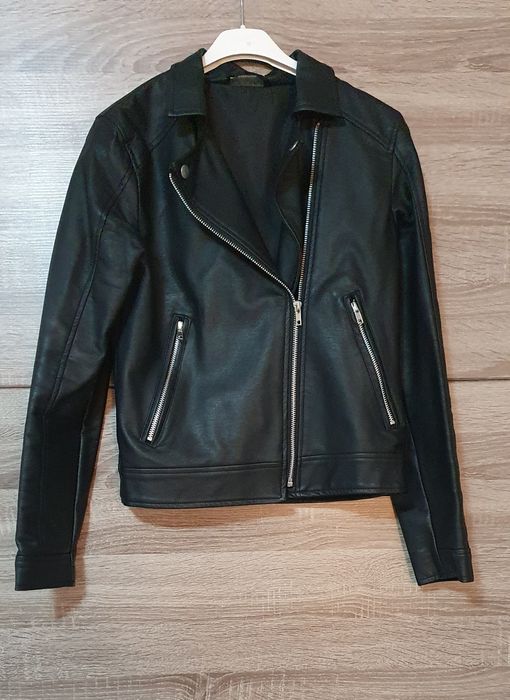 Черно яке от еко кожа