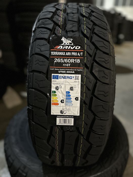 Нови джипови гуми ARIVO ARV PRO AT 265/60R18 110T НОВ DOT БОРД 2656018