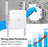 Wi-fi  Усилитель сигнала 2,4G,   5G,  Wifi репитер беспроводной
