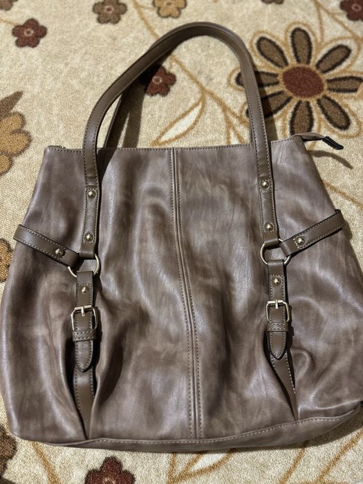 Голяма чанта от изкуствена кожа