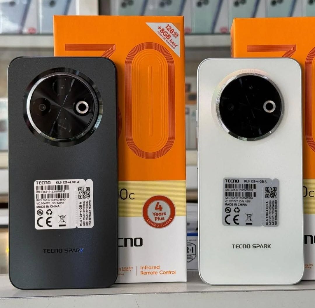Bepul dostavka Tecno spark 30c