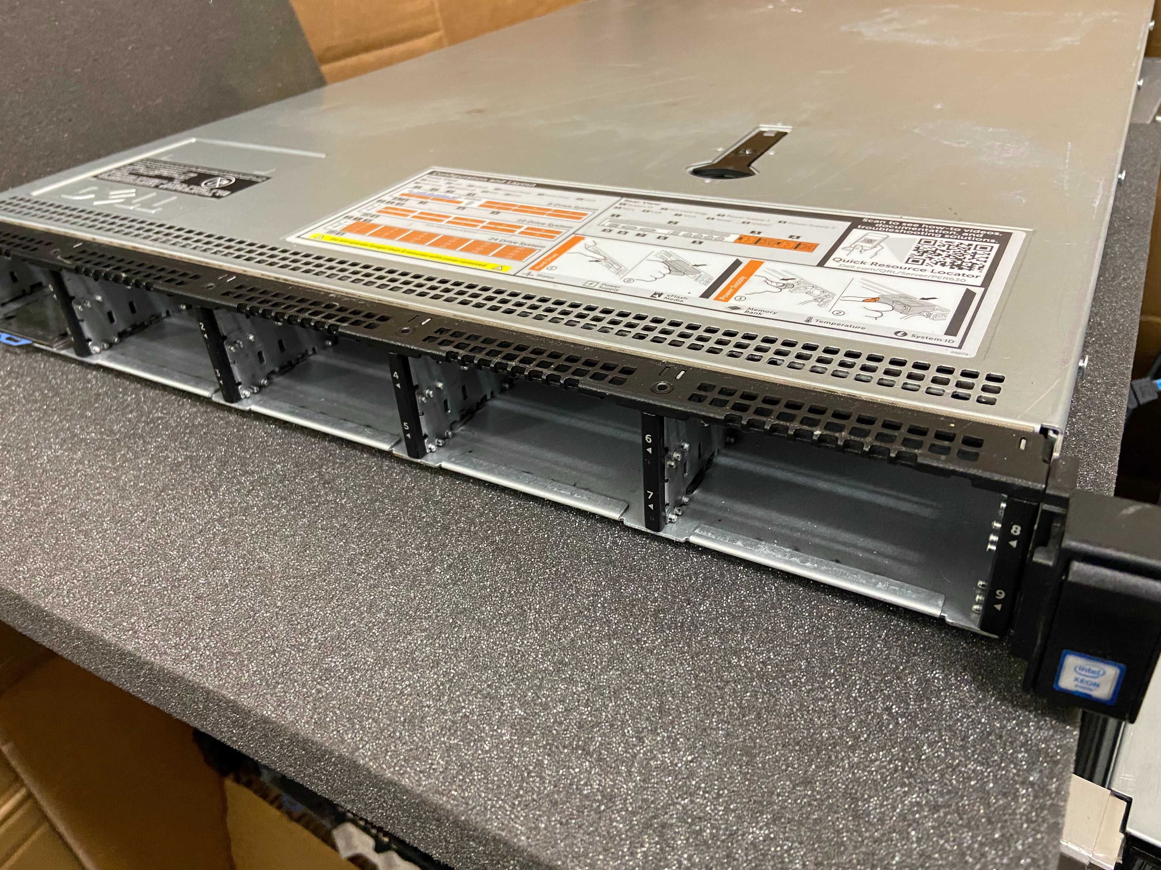 Сървър Dell R630 2* Xeon E5-2670 v3, 32GB DDR4 10GbE PERC H330, 2*750W