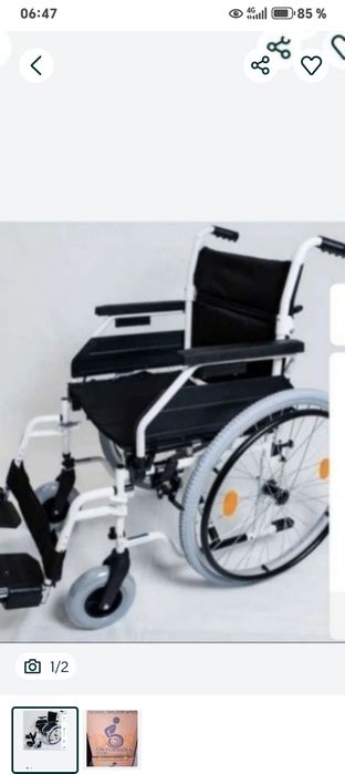 Продам новую инвалидную коляску, цена 50 тыс