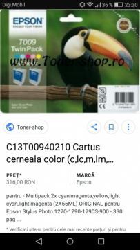 Cartuș/toner Epson T009 color