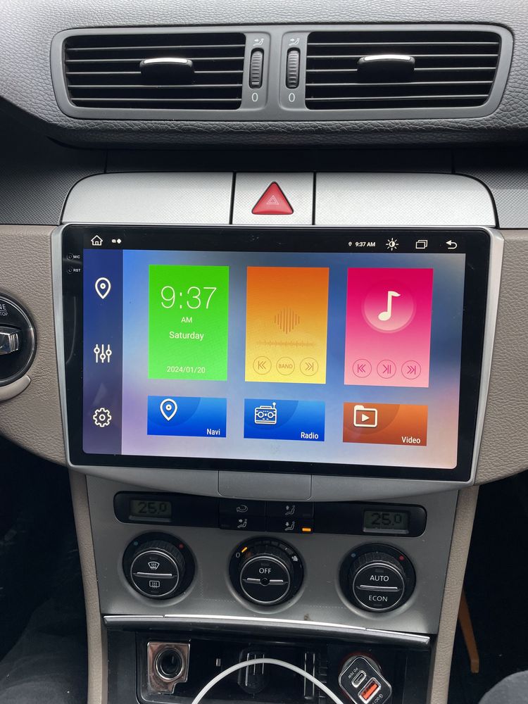 Navigatie Passat B6 / B7 / CC Andorid , Carplay
